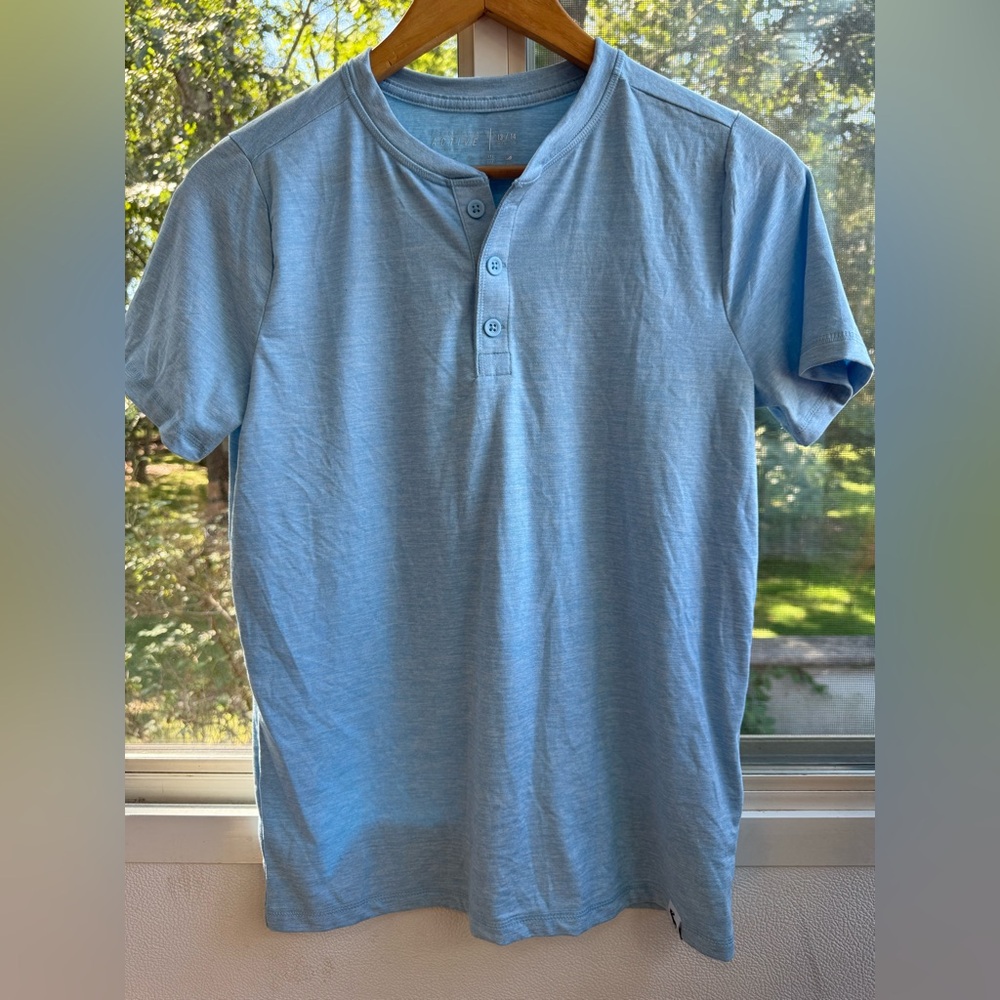 Abercrombie Active  Kids Light Blue Short Sleeve Tee